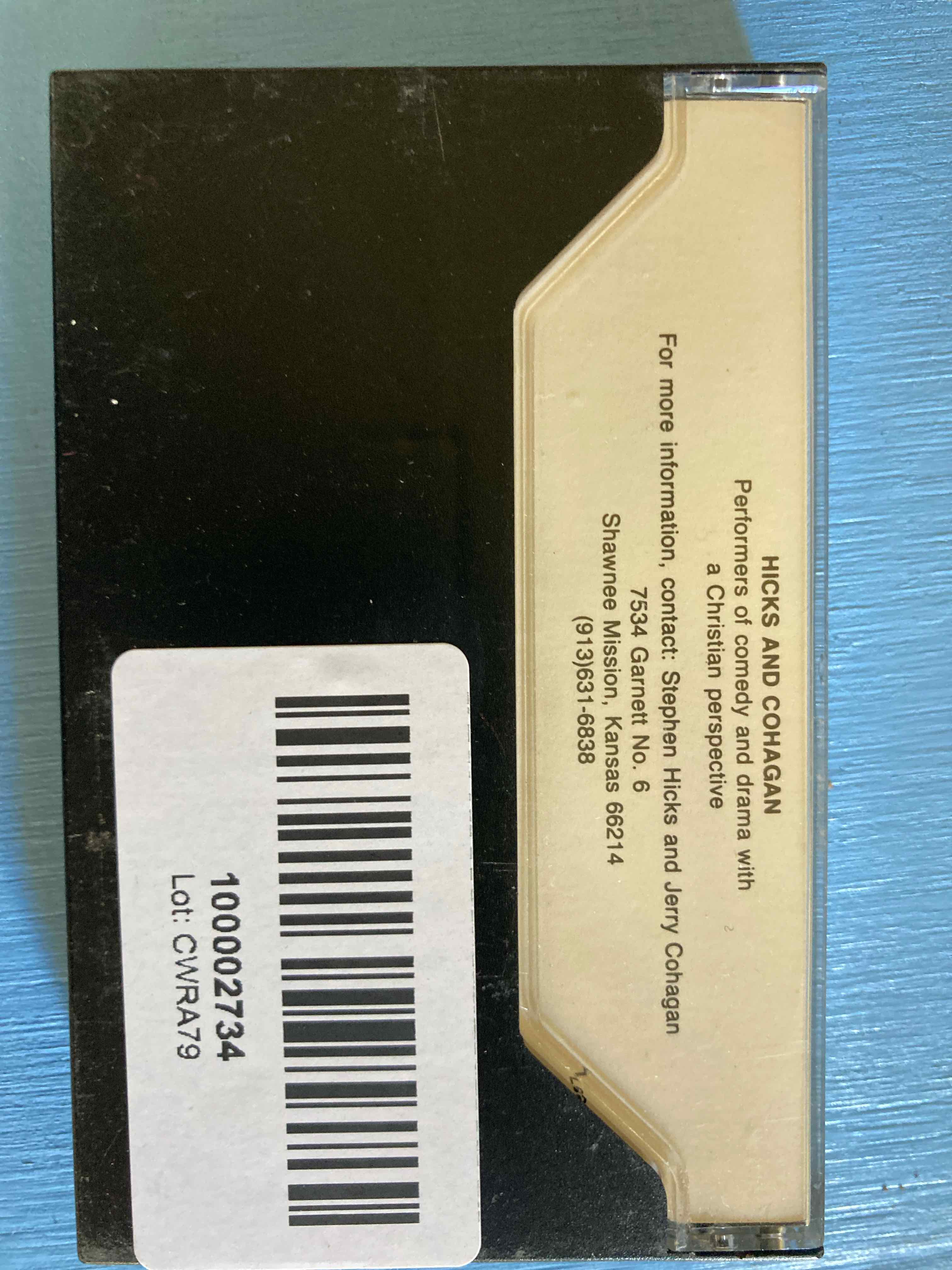 Hicks & Cohagan — Captured Live! (Cassette Tape)