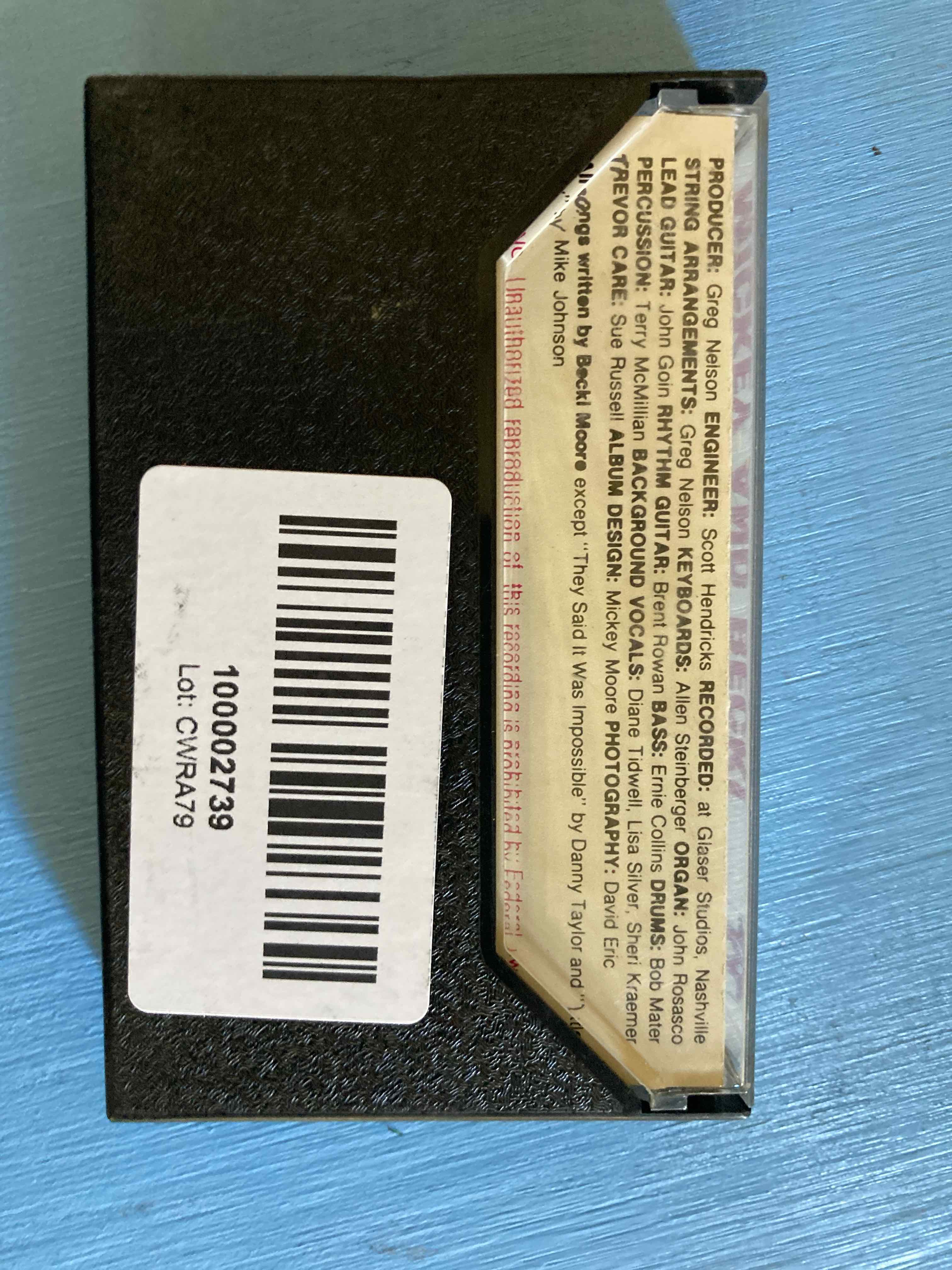 Mickey & Becki — Love Song for Number Two (1981) Cassette