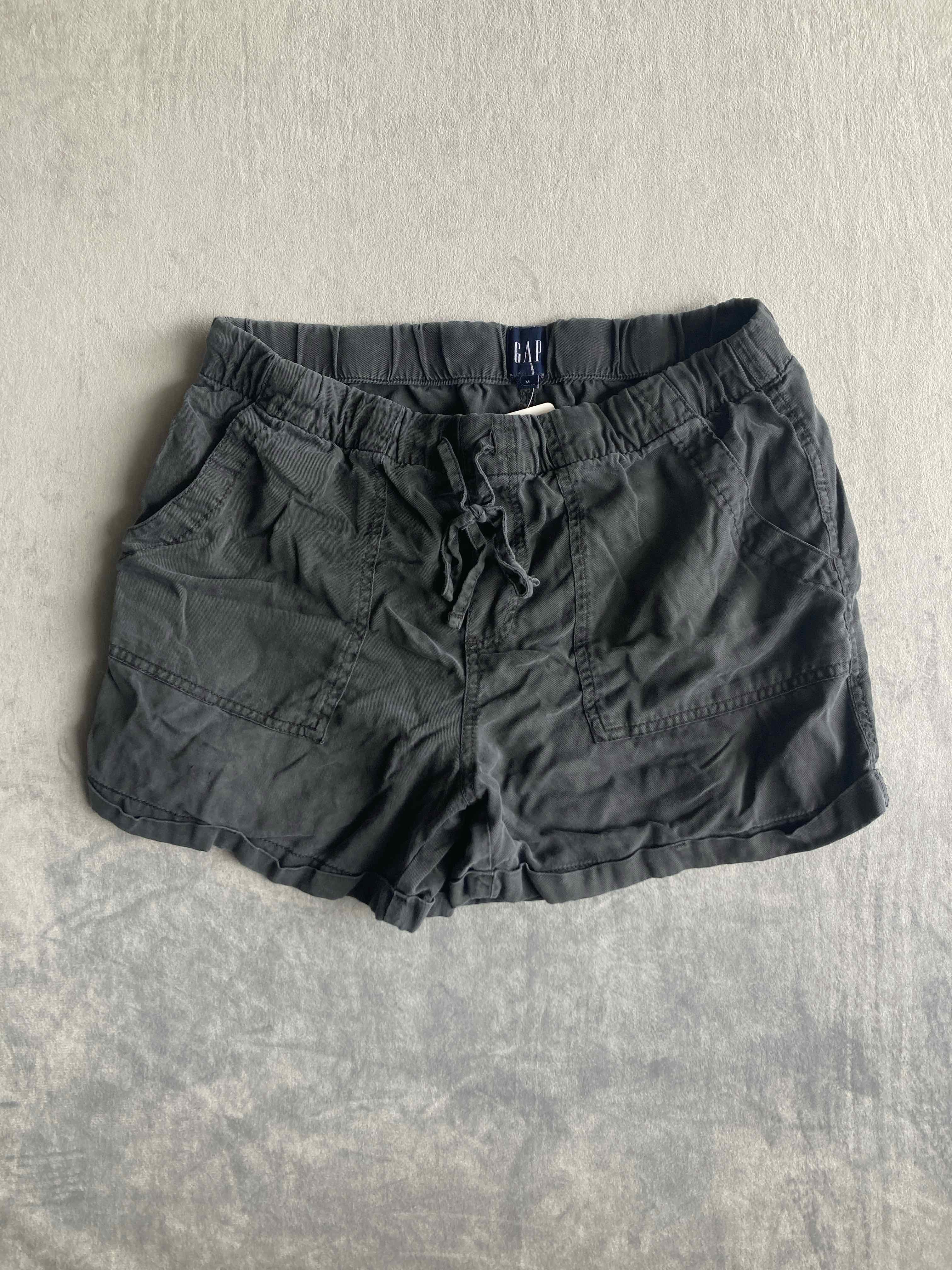 GAP Grey Cotton Blend Shorts Medium