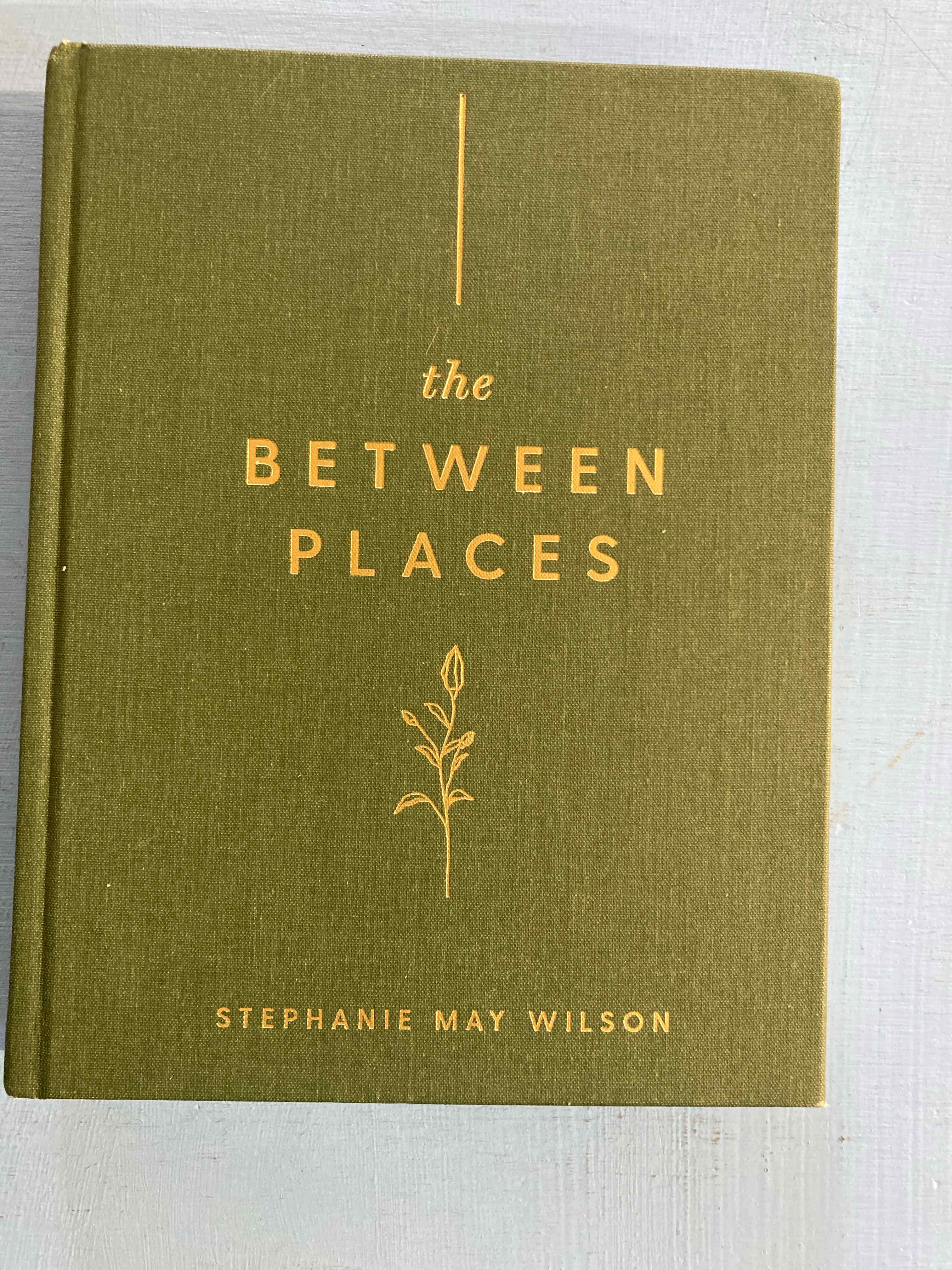 The Between Places Green Hardcover Book