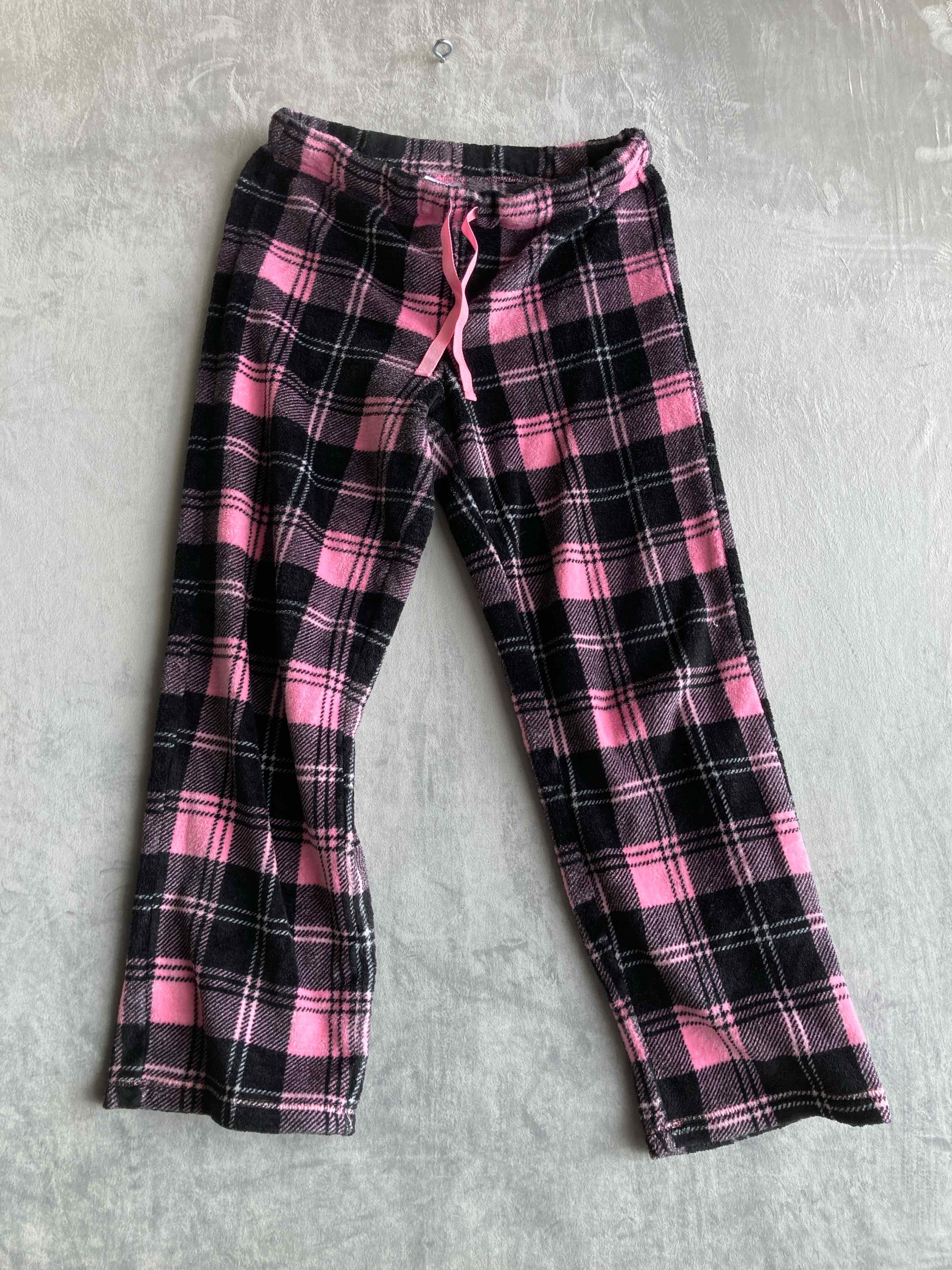 Secret Treasures Black Pink Polyester Pajama Pants Large