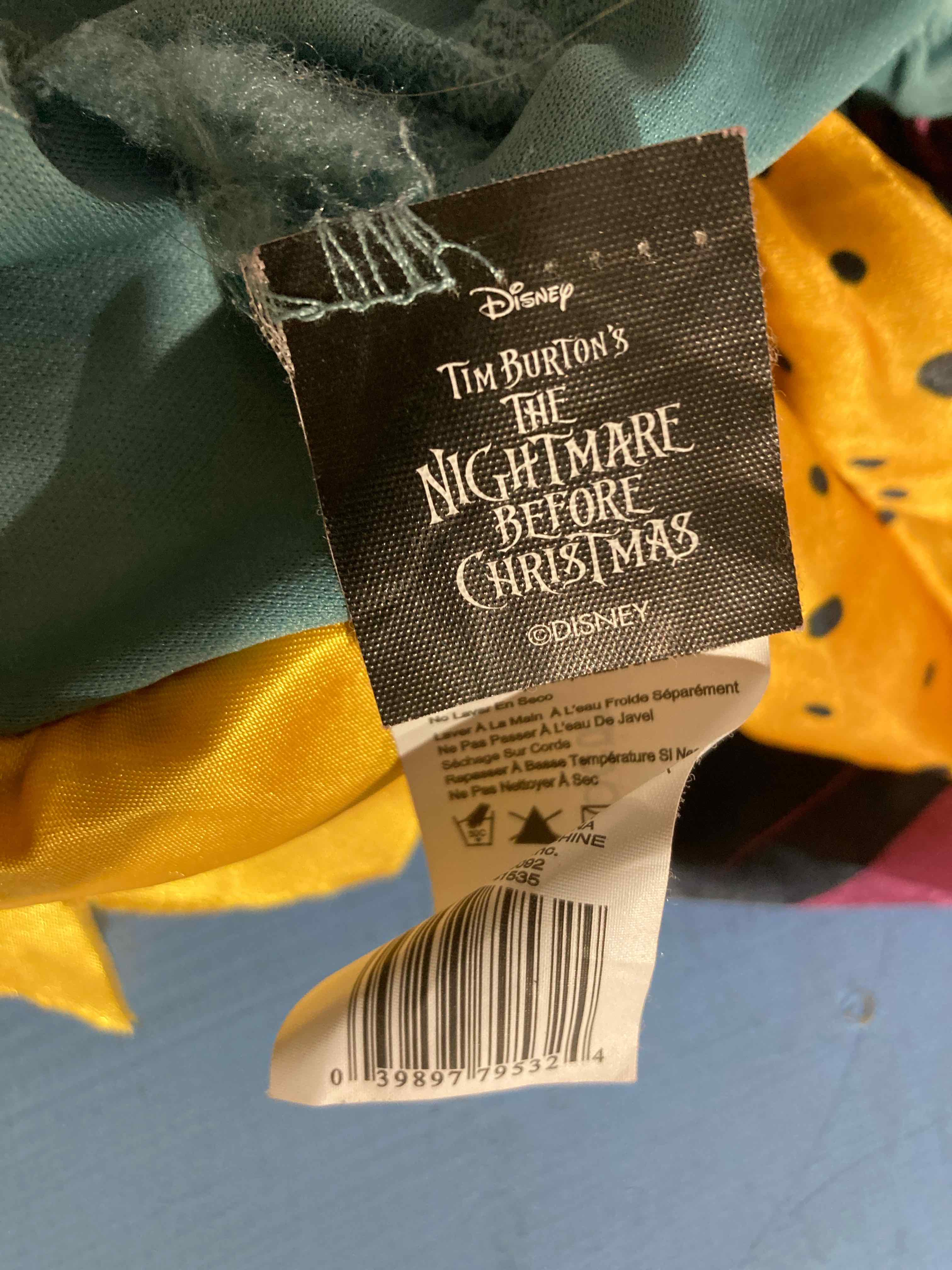 Disney Multicolor Polyester Dress Nightmare Before Christmas Medium