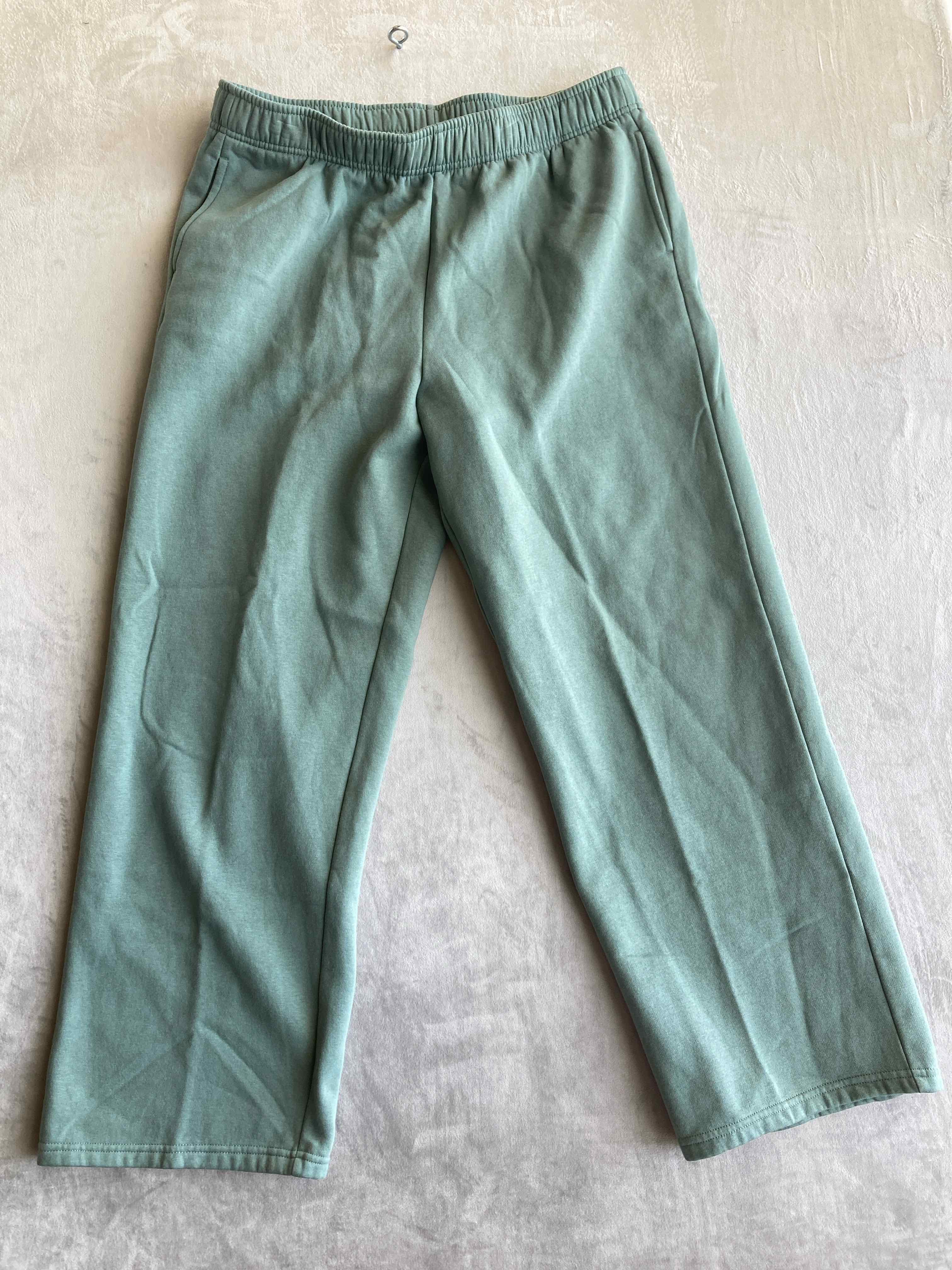 Athletic Works Green Cotton Polyester Pants XL