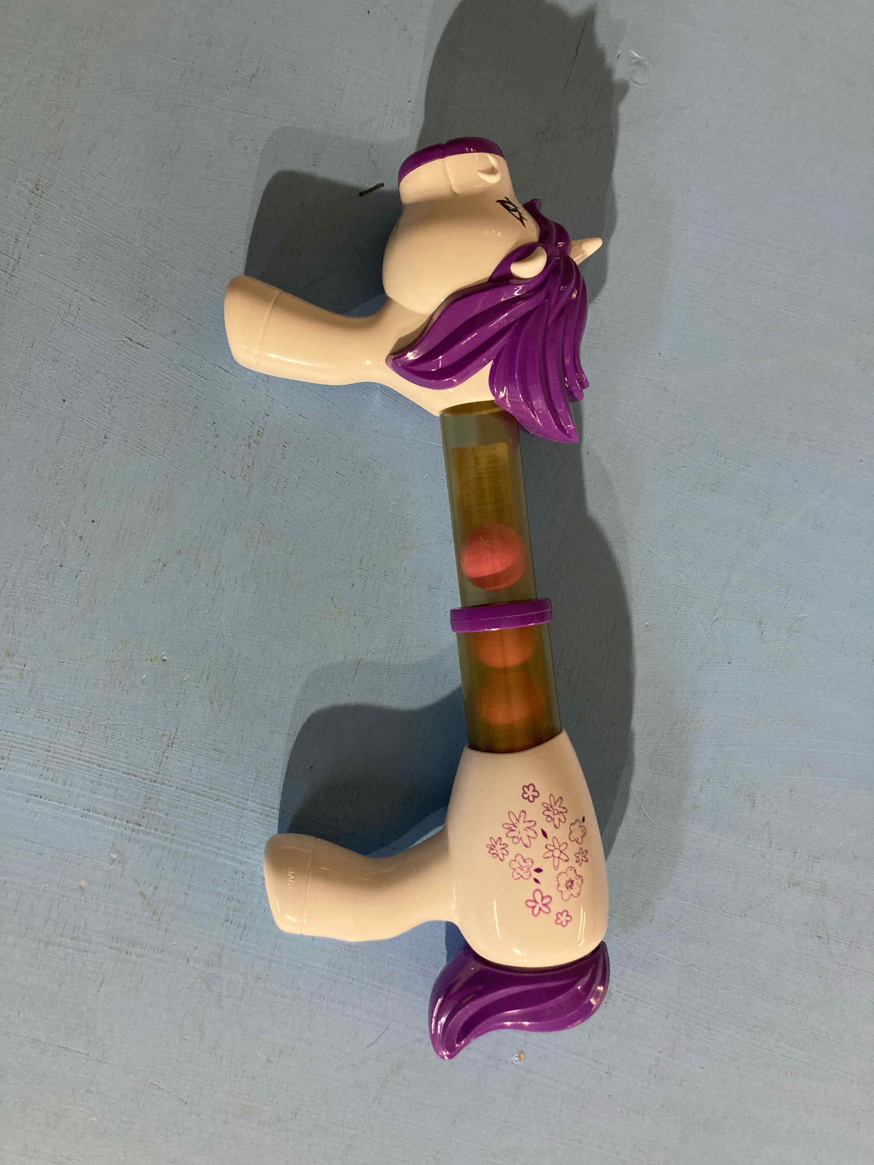 Unbranded Purple Unicorn Shaker Toy