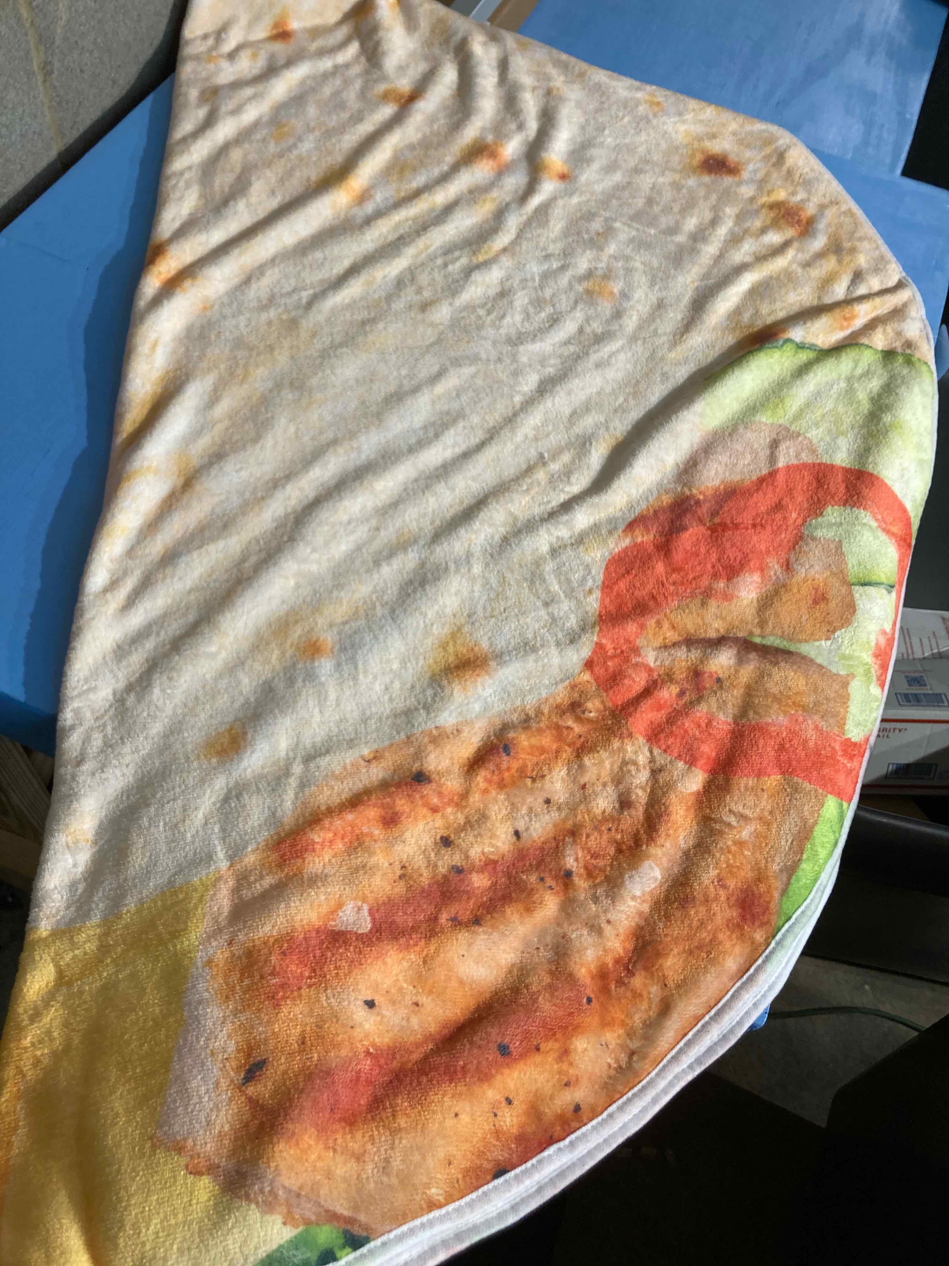 Blanket Food Print